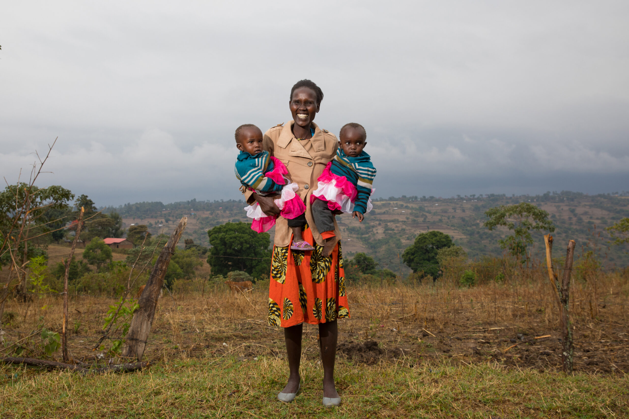 Angeline Chenangat, also known as Peris, at her home Tartar village, West Pokot, Kenya on March 4, 2018.  Angeline consented to a Saving Mothers Pretrm study.  Her sonograms indicated twins and her test indicated preterm positive.  She was given steroids for fetal lung development, along with daily prenatal vitamins.  Angeline stayed at the Maternity Waiting Home (KIROR) near Kapenguria Hospital until she delivered her preterm twins.

Saving Mothers visited West Pokot, Kenya and screened over 300 women and provided many types of surgery include molar pregnancy, ectopic pregnancy, hysterectomy, prolapse and fistula.